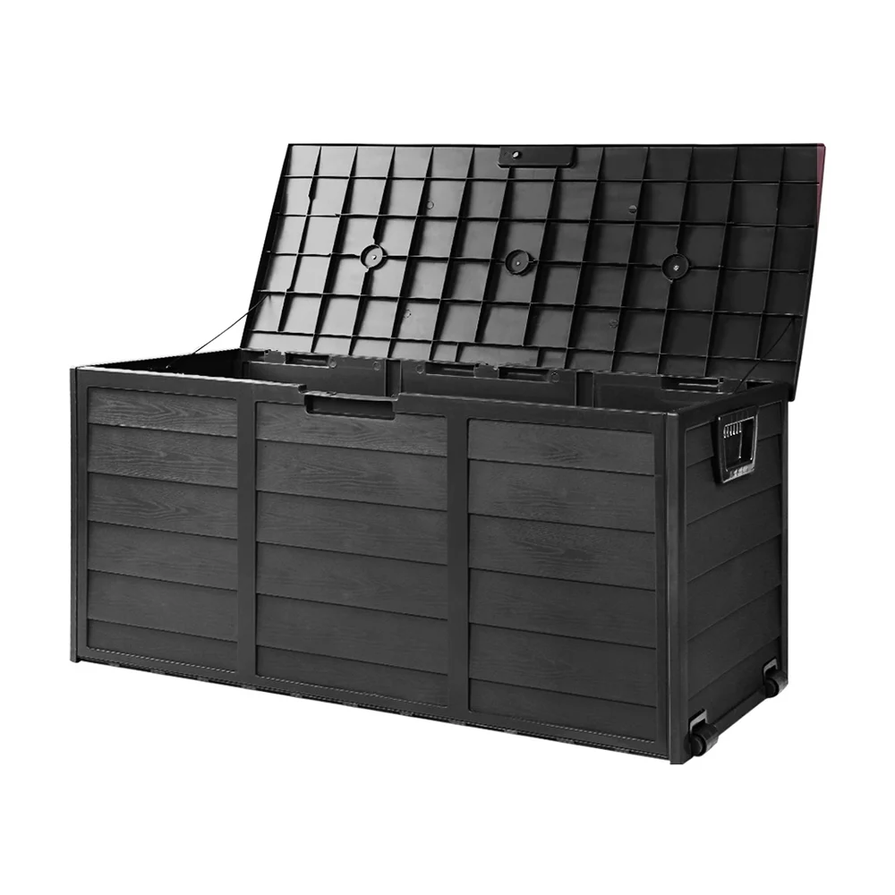 Gardeon Outdoor Storage Box | Lockable Garden Tool Container | 290 litre Capacity