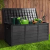 Gardeon Outdoor Storage Box | Lockable Garden Tool Container | 290 litre Capacity