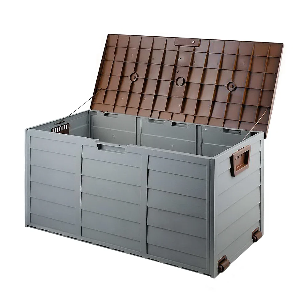 Gardeon Outdoor Storage Box | Lockable Garden Tool Container | 290 litre Capacity