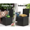 Gardeon Outdoor Storage Box | Lockable Garden Tool Container | 80 litre Capacity