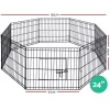 Pet Dog Playpen 60cm 75cm 90cm 8 Panel Puppy Exercise Cage Enclosure Fence