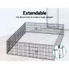 Pet Dog Playpen 60cm 75cm 90cm 8 Panel Puppy Exercise Cage Enclosure Fence