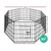 Pet Dog Playpen 60cm 75cm 90cm 8 Panel Puppy Exercise Cage Enclosure Fence