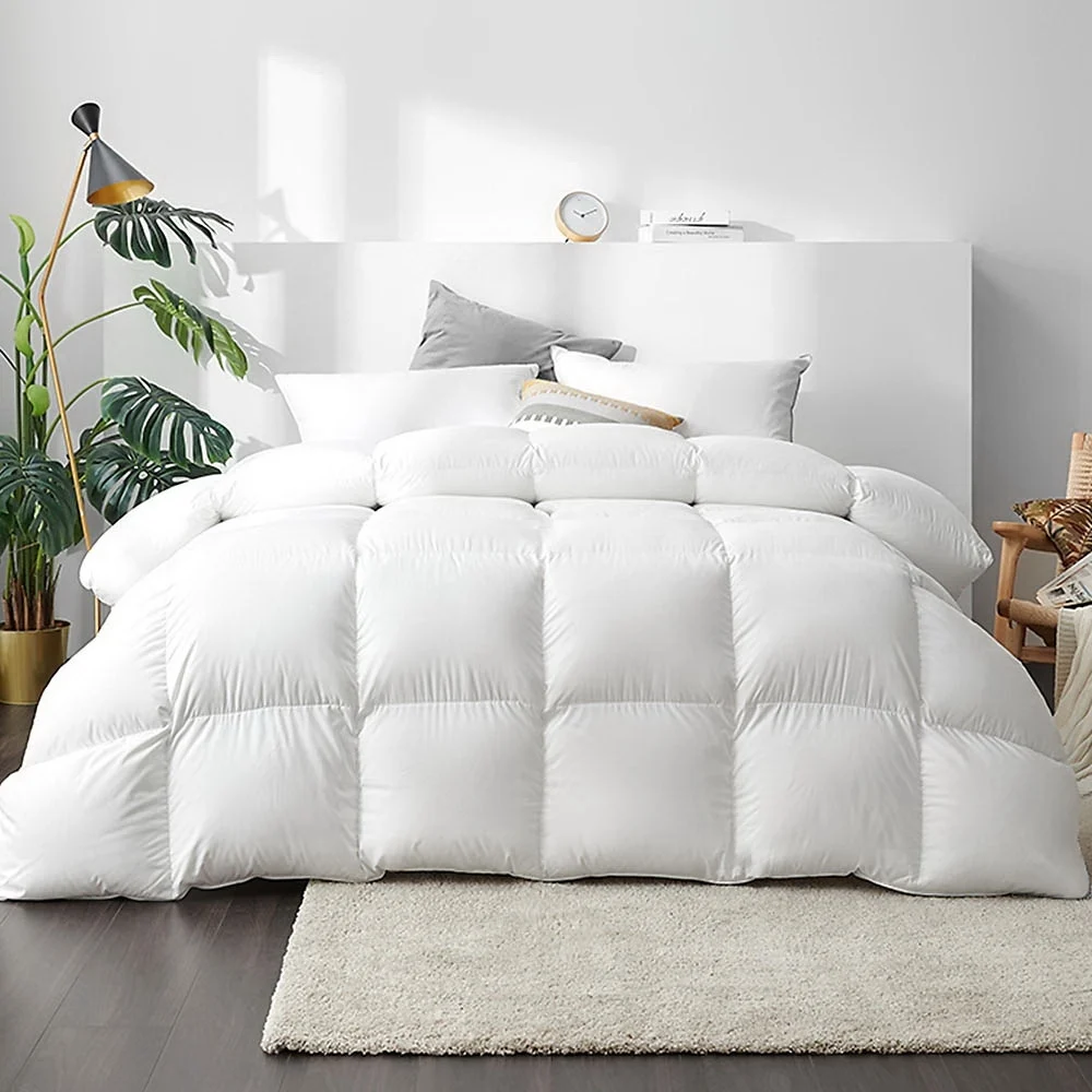Duck Down Feather Quilt Doona in Queen King Super King Size 500gsm 700gsm