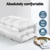 Duck Down Feather Quilt Doona in Queen King Super King Size 500gsm 700gsm