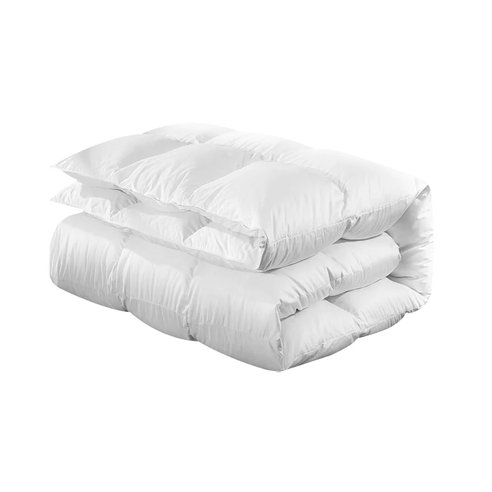 Duck Down Feather Quilt Doona in Queen King Super King Size 500gsm 700gsm