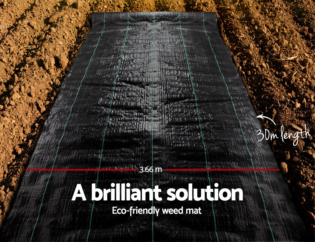 Heavy Duty Weed Mat Weedmat Plant Control Mat 30m/50m/100m/200m